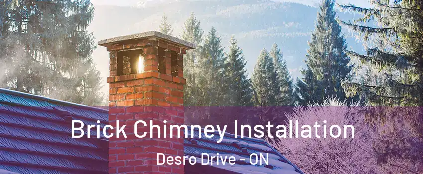  Brick Chimney Installation Desro Drive - ON