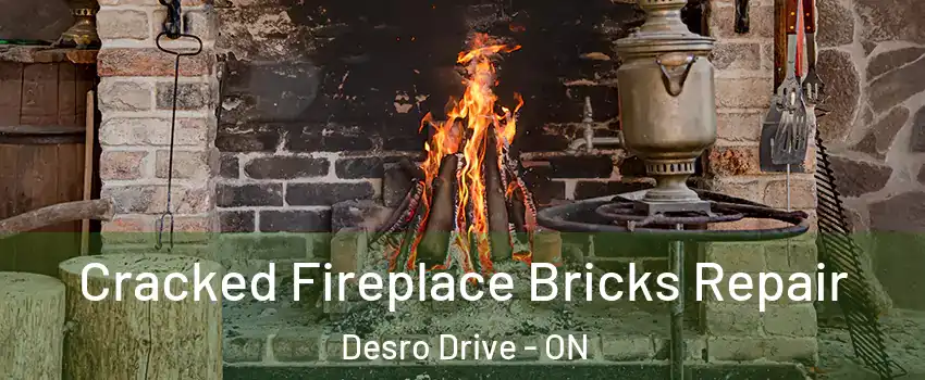  Cracked Fireplace Bricks Repair Desro Drive - ON