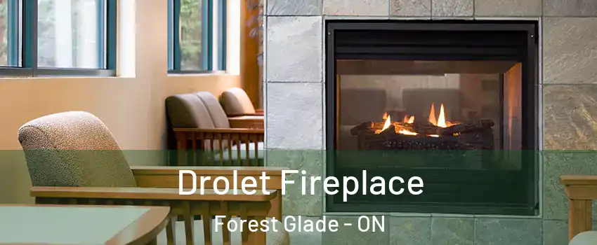 Drolet Fireplace Forest Glade - ON