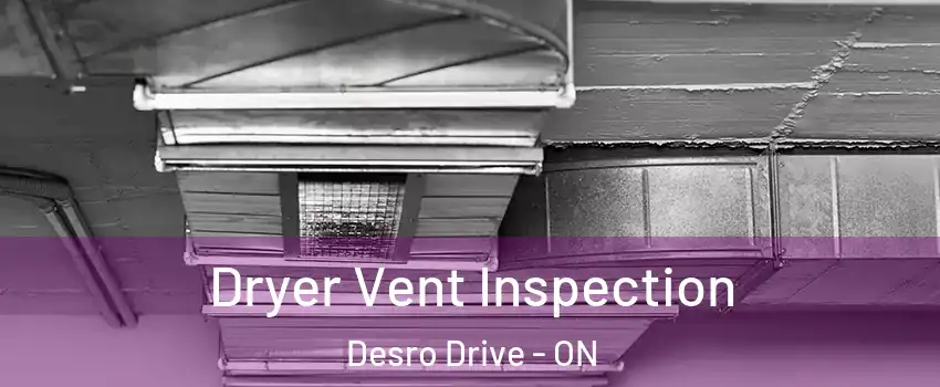  Dryer Vent Inspection Desro Drive - ON