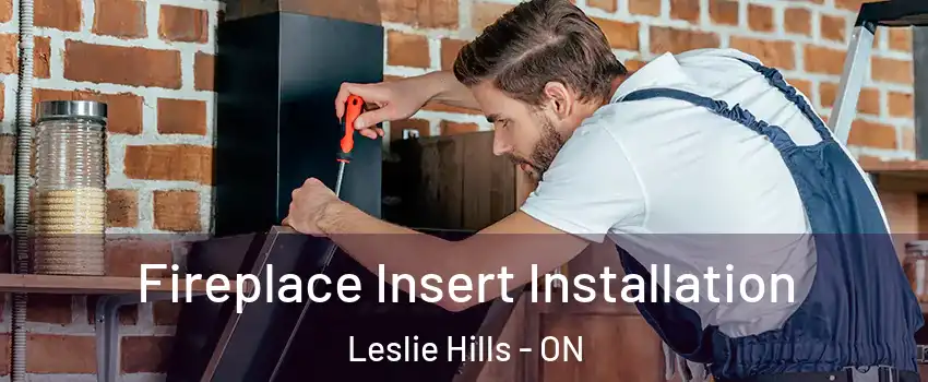  Fireplace Insert Installation Leslie Hills - ON