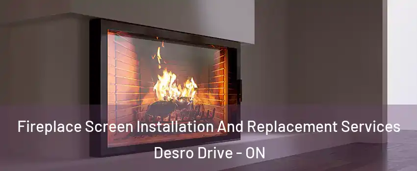 Fireplace Screen Installation And Replacement Services Desro Drive - ON