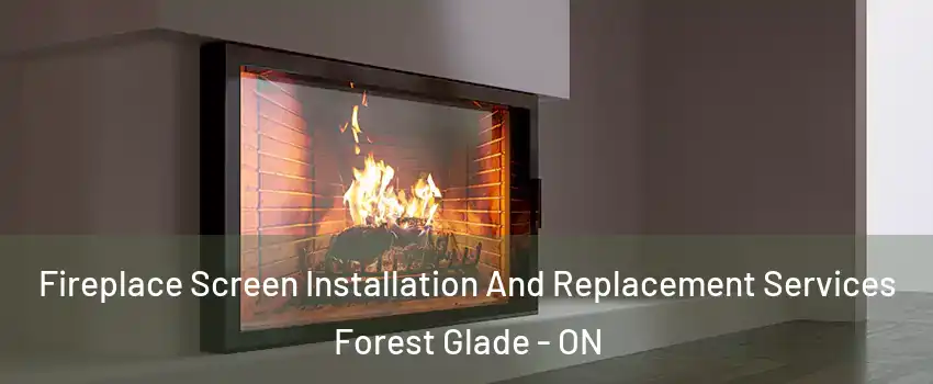 Fireplace Screen Installation And Replacement Services Forest Glade - ON