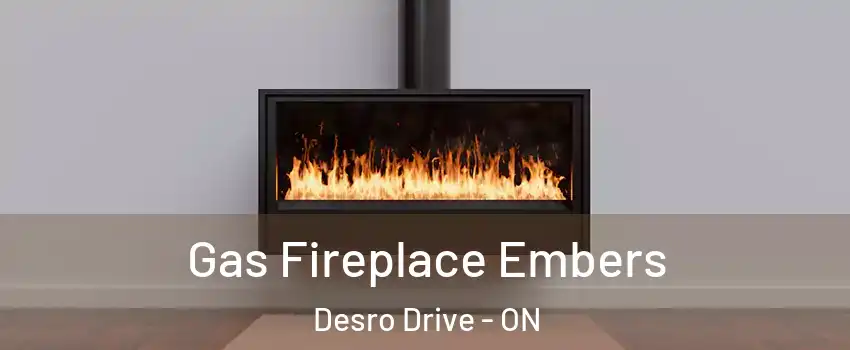  Gas Fireplace Embers Desro Drive - ON