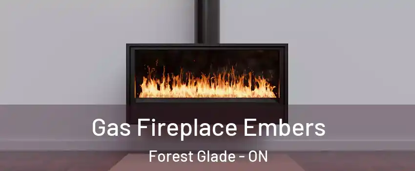  Gas Fireplace Embers Forest Glade - ON