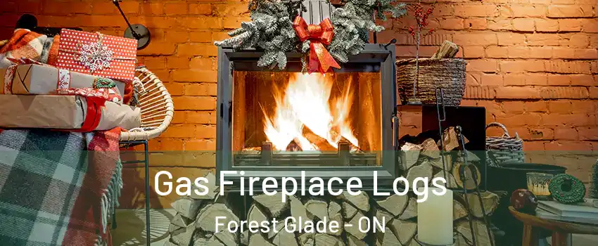  Gas Fireplace Logs Forest Glade - ON
