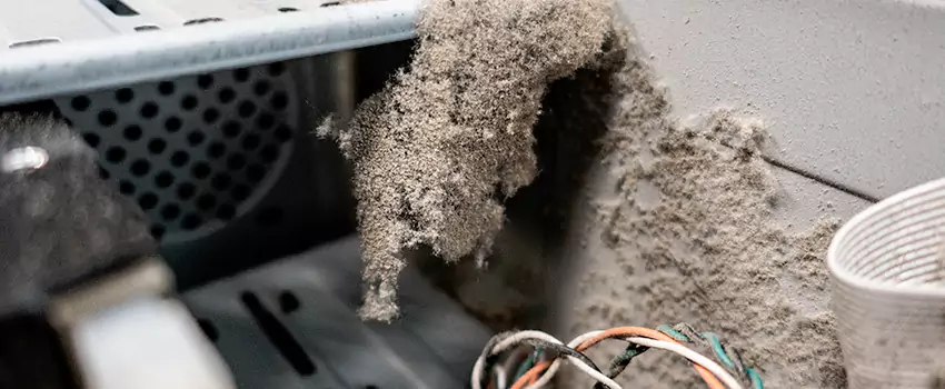 Clogged Dryer Vent Lint Cleaning in East Windsor, Ontario
