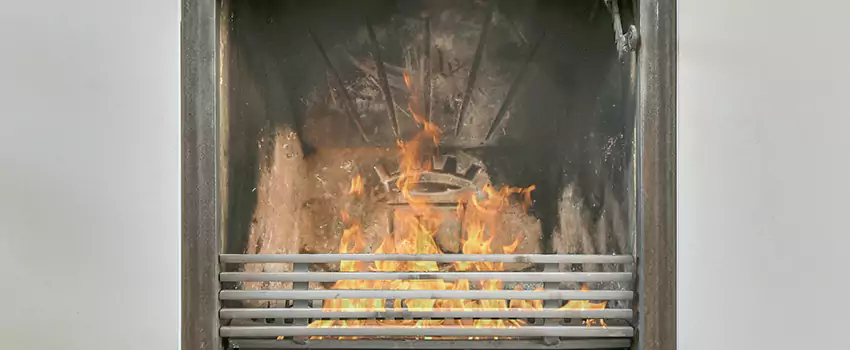 Travis Industries Linear Gas Fireplace Installation in East Windsor, Ontario