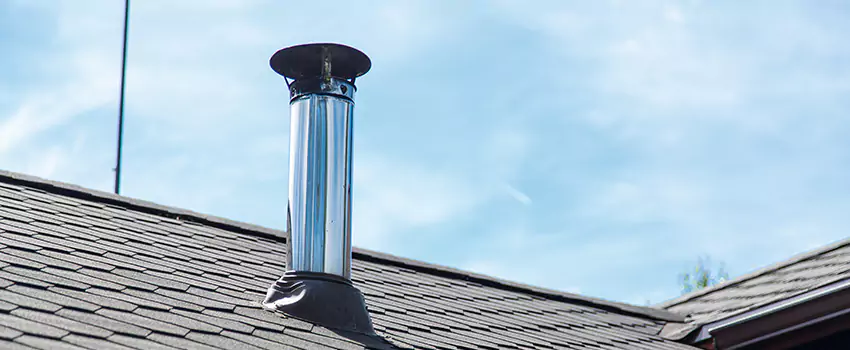 Outdoor Metal Chimney Installation in East Windsor, Ontario