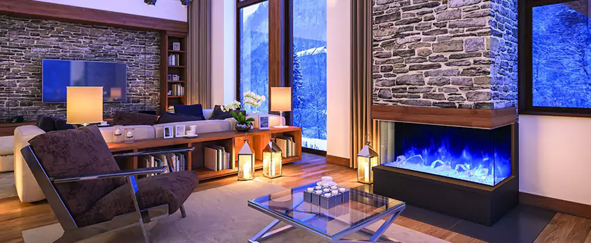 Dynamic Flame Color Fireplace Installation in East Windsor, ON
