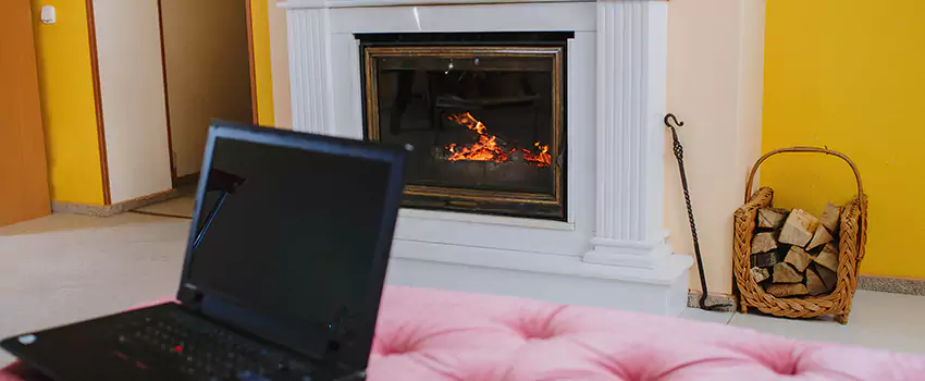 Valor Outdoor Gas Fireplace in East Windsor, Ontario