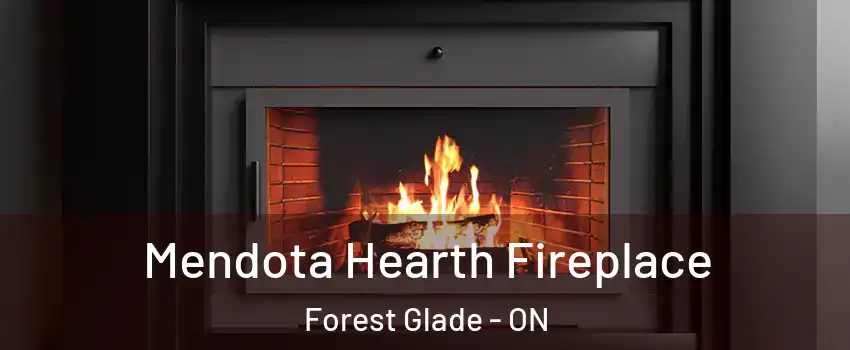 Mendota Hearth Fireplace Forest Glade - ON