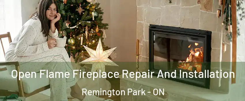  Open Flame Fireplace Repair And Installation Remington Park - ON