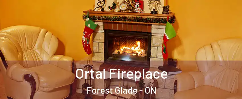 Ortal Fireplace Forest Glade - ON